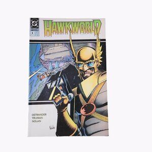 DC Comics Hawkworld #6 1990 Comic Book Collector Bagged Boarded